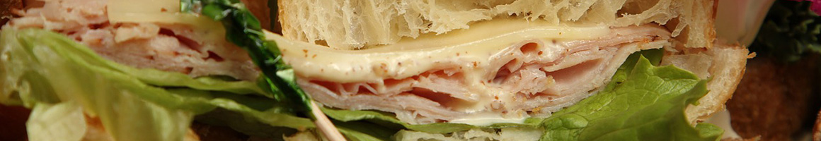 Eating Sandwich at Erbert and Gerberts.